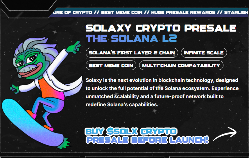 Solaxy Presale veröffentlicht Demo-Bridge